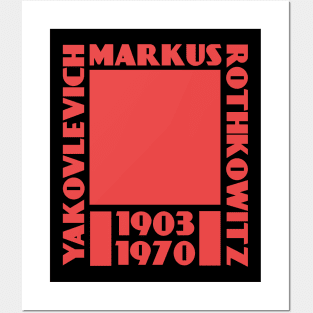 Mark Rothko - Markus Yakovlevich Rothkowitz Posters and Art